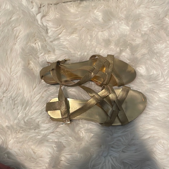 Lauren Ralph Lauren Shoes - Ralph Lauren gold sandals